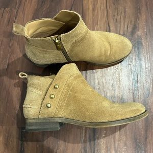 Franco Sarto Kelton Booties - Cognac - Size 6.5